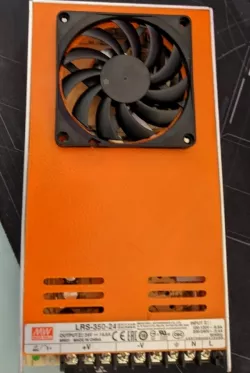 Meanwell LRS-350-24 80mm Fan cover