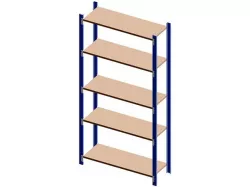 Metallic shelf - 205 cm
