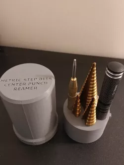 Metric Reamer and Step Bit Holder