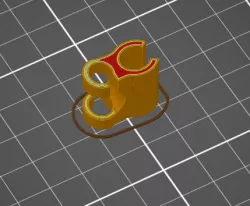 Microphone cable holder