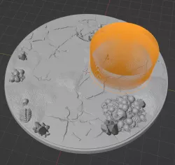 Miniature Base Meshes for Mixing