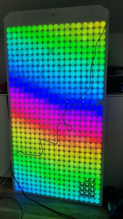 Modular LED PingPong Ball Video Wall