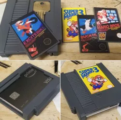 NES Cartridge Card Wallet