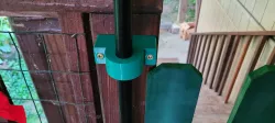 no dig fence gate bracket