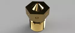 Nozzle shaped nozzle (or anything) box