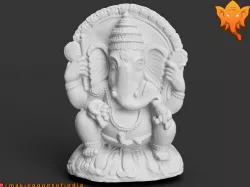 Omkara Ganesha - He Whose Form is OM