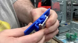 (Option 2 of 2) DIN Rail Clip-Mounts for TB6600 Microstep Driver (v2.0.0 & 2.0.1)
