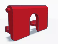 Outside outlet cover clip