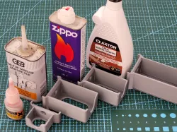 Parametric Rectangular Bottle Holders