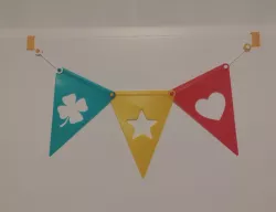 Party Flags - Door Clips
