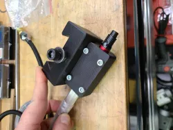 Pencil grinder holder for CXA tool posts