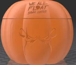 Pennywise Pumpkin Container