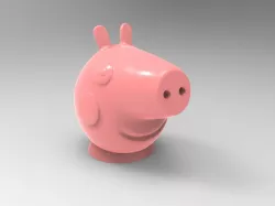 peppa toothpaste cap