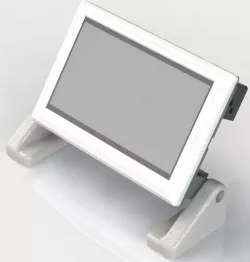 Pi 5 inch DSI display case with magnet mount