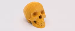 Pixelated Skull