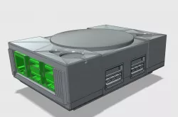 Playstation Pi Tiny v2.0 (Raspberry Pi 2 + 3 Case)