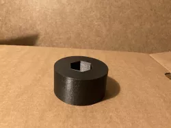Pole cover with slot for custom attachmants