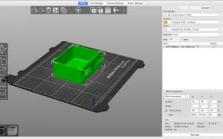 Prusa MK3 - Smaller SideBoxes for some Tools - fits under bed in the back