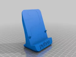 Python Logo stand