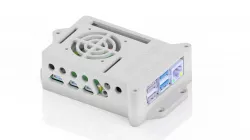 Raspberry PI 4B case with active cooling