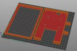 Raspberry Pi case for 7" screen
