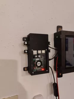 Raspberry Pi wall mount