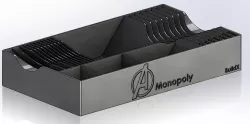 [Remix] Monopoly Organizer Tray/Inlay - Avengers Edition "Shield HQ"