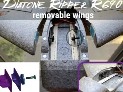 Removable Wings for Diatone Ripper R690 / HEE Wing F-01