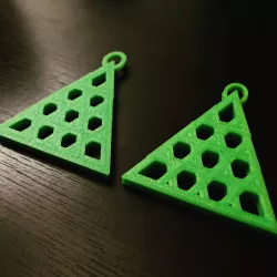 Roof Triangle Earrings