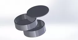 Rotary drawer jewelry adjustable box