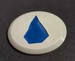 Runescape Coaster - Water / Blood Rune