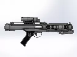 S&T STERLING L2A1 AEG AND ROGUE ONE E-11 CONVERSION