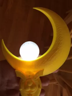 Sailor Moon Crescent Moon Healing Wand for cosplay