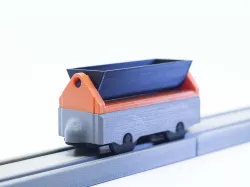 Sand Wagon for Wooden Tracks