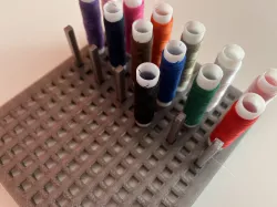 Sewing spool storage
