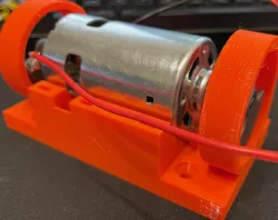 Shaker motor mount for virtual pinball table