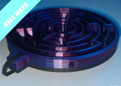 simple circle ball maze