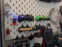 Skadis Flashlight Mounts