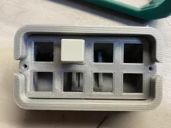 Slightly larger Keycap Face Plate for Stream Deck