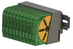 SMD Storage Cartridges with DIN-Rail Dock
