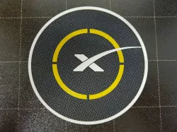 SpaceX landing pad