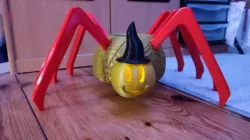 Spider Bowl  - Halloween Spider with LED Head