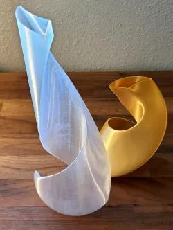 Spiral Helix Vase