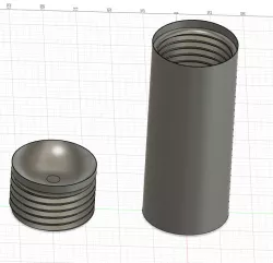 Spray can hidden stash