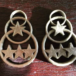 Star Ring Earrings
