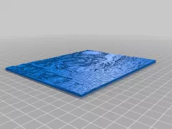 Starry Night 3D Printed