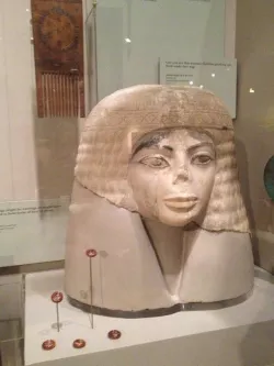 Statue of a Woman. Egyptian, New Kingdom, ca. 1550 B.C.-1070 B.C.