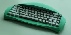 The Swell 68 - A Gummy O-Ring Mount Keyboard Case for the CIY Tester 68