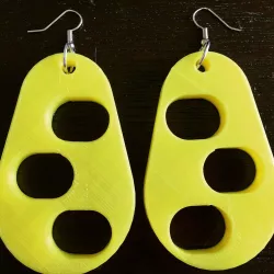 Three Hole Earrings