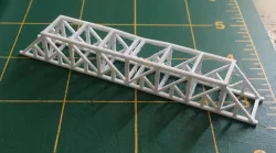 truss bridge model